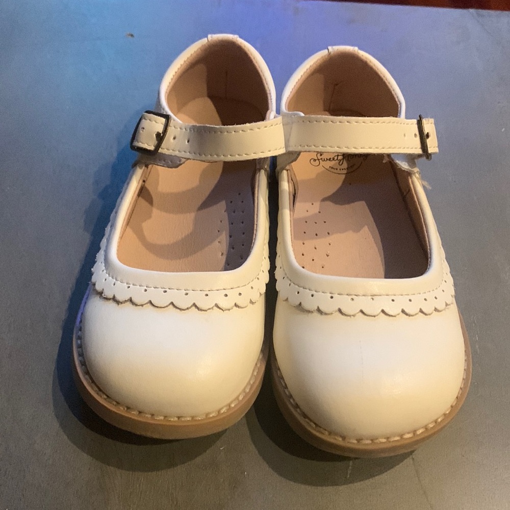 White MaryJanes